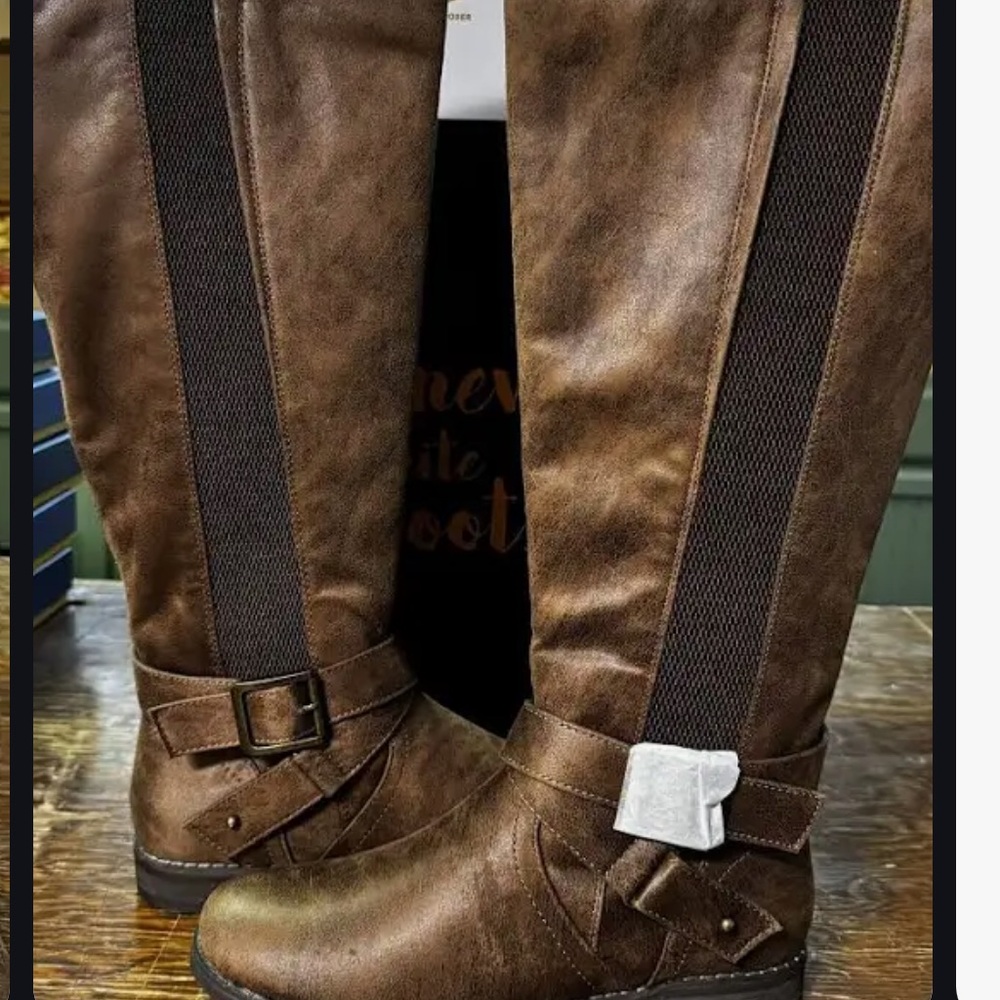 BULLBOXER  8.5 BROWN BOOTS NEW IN BOX
